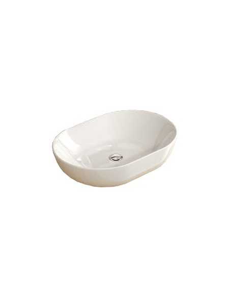 Lavabo MONACO 48x34 cm blanco. Principal.