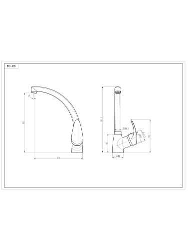 Grifo de cocina Medusa EC20