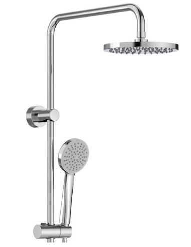 Diámetro redondo del cabezal de ducha de acero inoxidable 150 mm pulido con  espejo antical