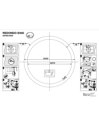 FREG RODI BAHIA INOX B/E 40X40