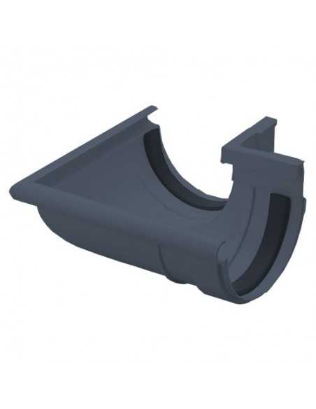 Angulo exterior circular canalón gris 25 y 33 cm. Principal