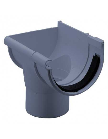 Bajada exterior izquierda canalón circular. Principal Bajada exterior izquierda canalón circular. Principal