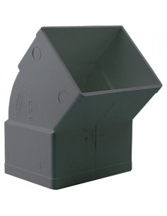 CODO RECTANGULAR 100X73 GRIS