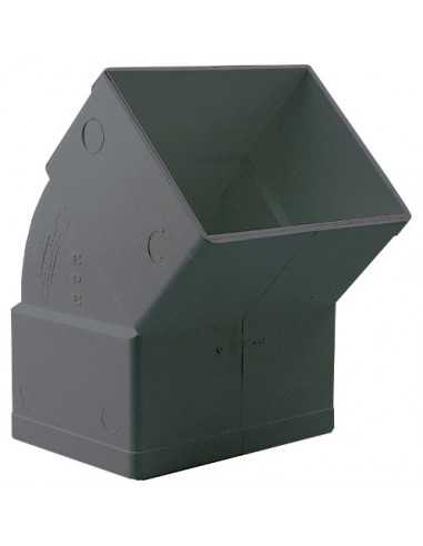 CODO RECTANGULAR 100X73 GRIS