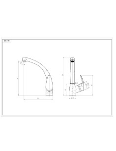 Grifo de cocina MEDUSA EC-18. Principal 2