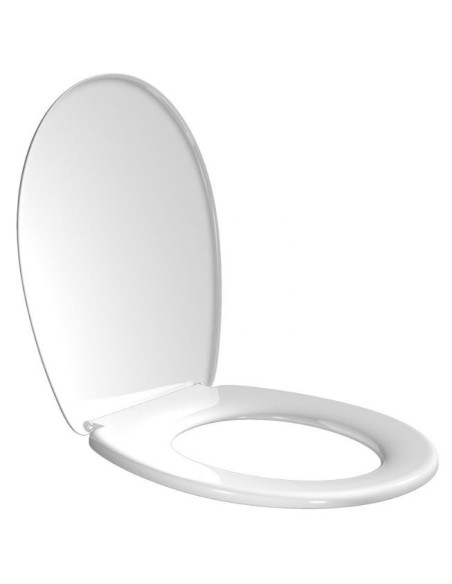 Tabloncillo wc standard blanco de TATAY. Tapa abierta