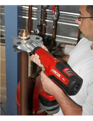 Pinza prensado virax. Ambiente.