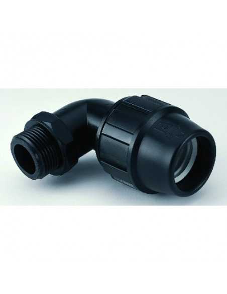 Codo mixto 90º PE rosca macho. Principal