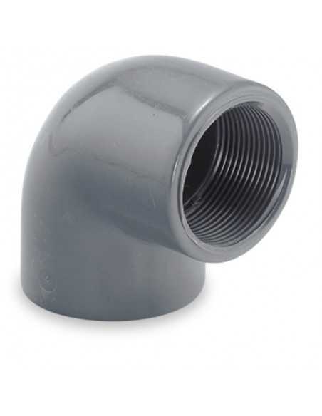 Codo PVC presión (Roscar). Principal