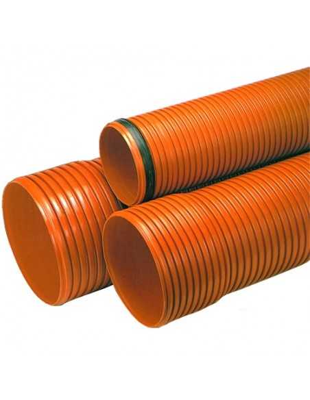 Tubo corrugado teja 3 metros SANECOR. Principal