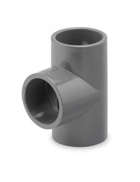 Te PVC presión (pegar). Principal