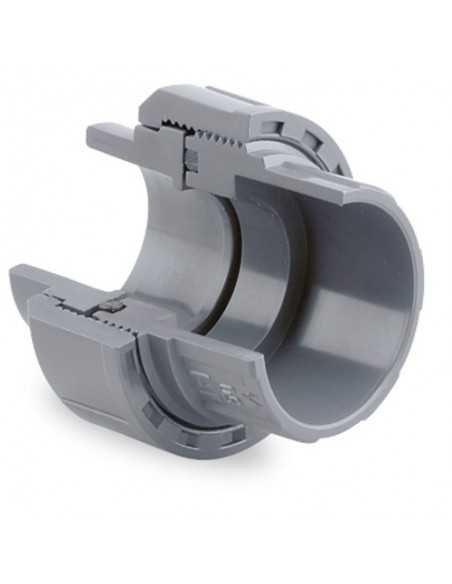 Unión tres piezas PVC presión (Pegar). Principal