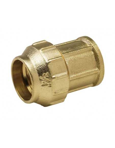 Racor recto latón H para PE. Principal