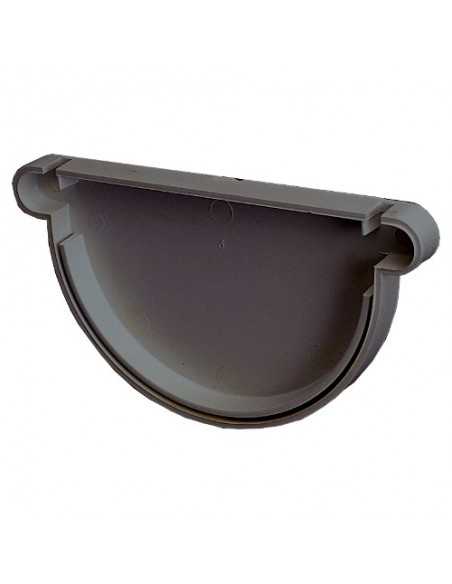 Tapa universal canalón circular gris. Principal