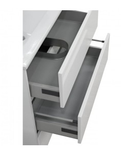 Mueble baño fondo reducido blanco LAGO 2