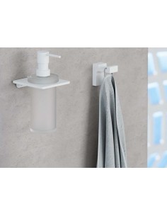 Percha baño ELETECH blanco SONIA. Principal 2