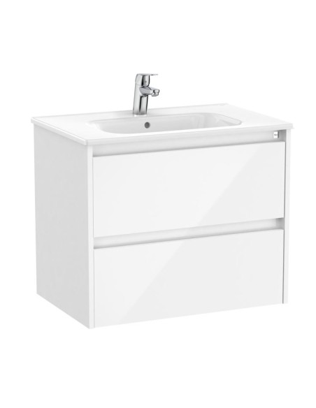 Mueble de baño UNIK TENET de Roca blanco brillo 70 cm