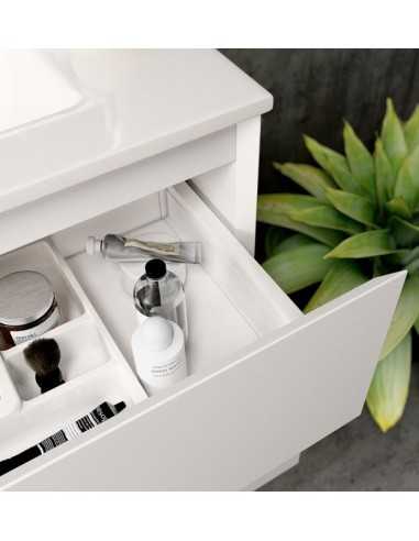 Mueble de baño SHIRO blanco brillo · Pereda