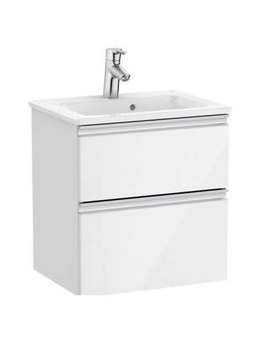 Mueble de baño UNIK THE GAP blanco brillo. Principal