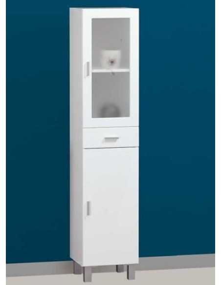Columna auxiliar REUS con patas blanco brillo Columna auxiliar REUS con patas blanco brillo