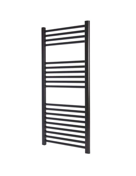Radiador toallero ZETA X CICSA color negro 112x50 cm