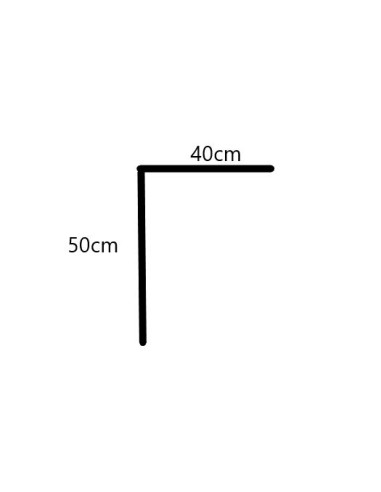 Juego soporte soldado para aire acondicionado. Medidas