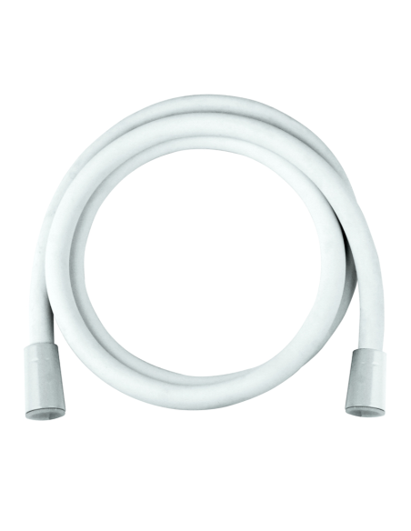 Flexo de ducha BLANCO PVC  175 cm Aquablack. Principal Flexo de ducha BLANCO PVC  175 cm Aquablack. Principal