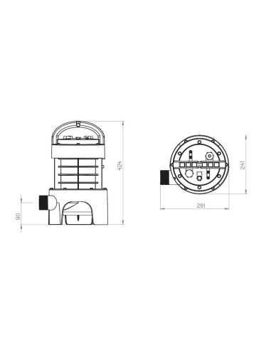 Bomba Sumergible Aguas Residuales Sanipump de SFA España. Pereda.