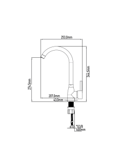 Grifo de cocina TYPE ONE. Principal 2