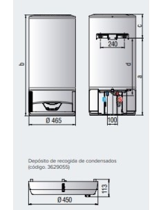 Termo Eléctrico de Ariston modelo PRO ZEN V EU de 300 litros. Pereda.