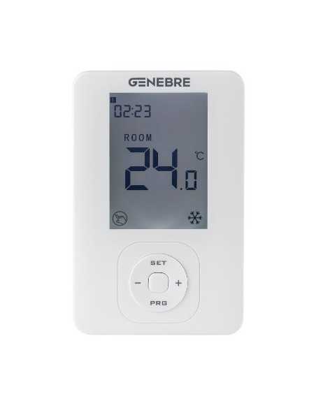 CRONOTERMOSTATO SEMANAL GENEBRE FRIO CALOR. Principal.