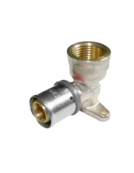 Codo soporte hembra sistema ISOLPEX ISOLTUBEX. Principal