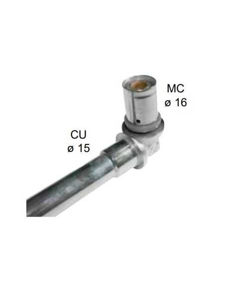 Codo radiador sistema Isolpex ISOLTUBEX. Principal