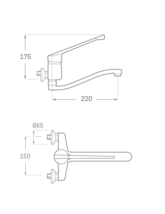 Grifo de cocina gerontológico. Principal 2