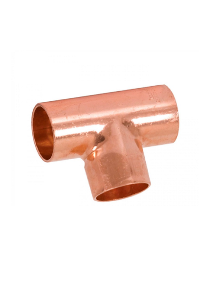 Te cobre 90º bocas iguales para aire acondicionado. Principal
