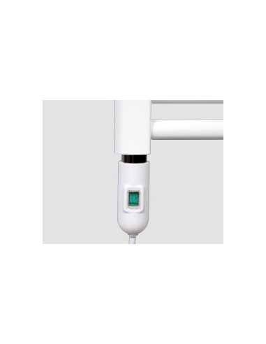 Radiador Toallero Eléctrico 120 X 50 Zeta T Curvo. Detalle