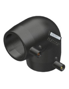 Codo 90º polietileno electrosoldable. Principal