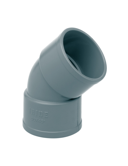 Codo 45º HH PVC DESAGÜE. Principal