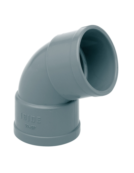 Codo 67º HH PVC DESAGÜE. Principal