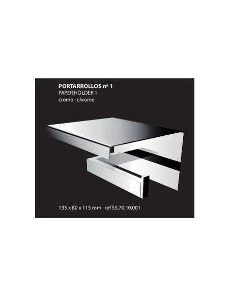 Portarrollos de baño Nº1 con tapa STICK. Principal