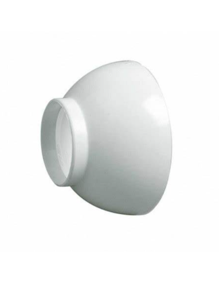 Escudo embellecedor PVC blanco. Principal