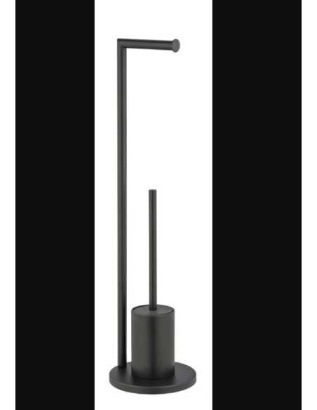 Juego WC Ferla negro Wenko. Principal Juego WC Ferla negro Wenko. Principal