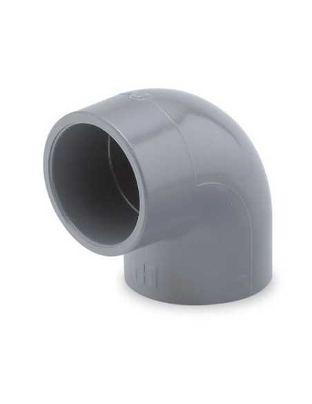 Codo PVC presión 87º (Pegar). Principal