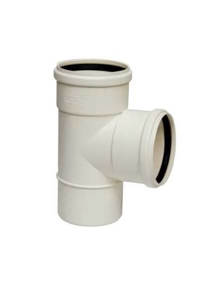 Injerto 87º MH PVC insonorizado blanco. Principal