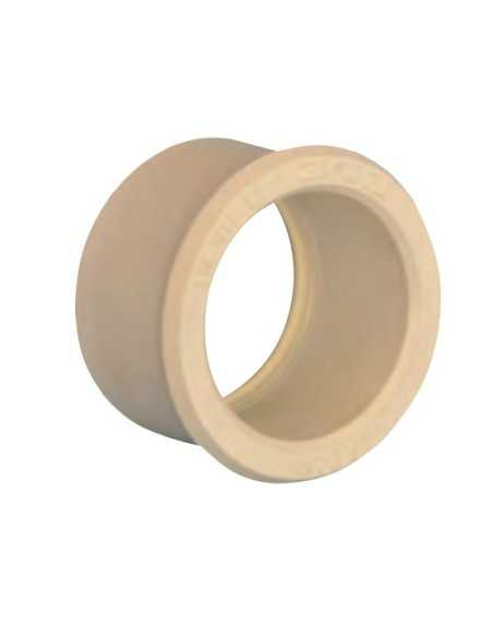 Casquillo reducción PVC insonorizado blanco. Principal