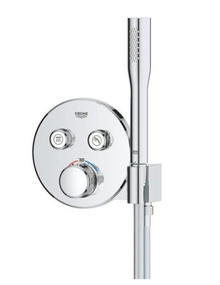 Conjunto de ducha termostático SMARTCONTROL empotrado 34867000. (Termostato)