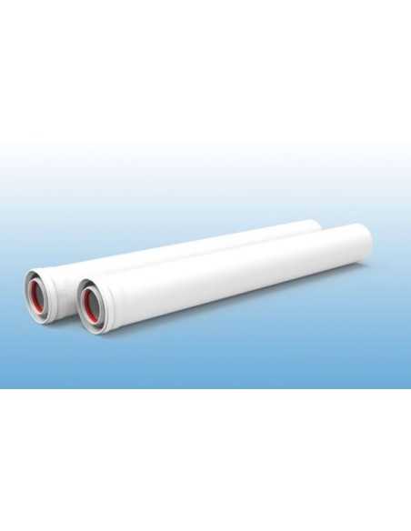 Tubo 100 cm estanco 80/110 para Junkers. Principal