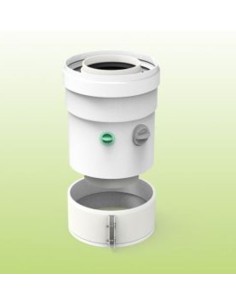 Conexión vertical coaxial condensación para THERMOR · Pereda