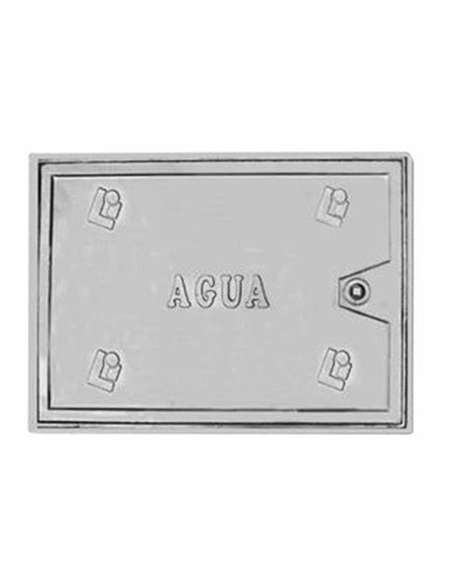 Tapa aluminio contador agua 30 x 40. Principal