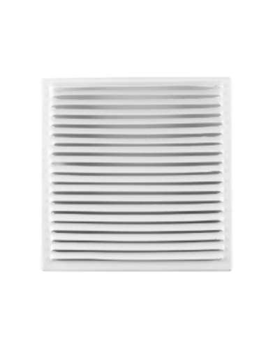 Rejilla ventilación blanca 17x17 para empotrar · Pereda